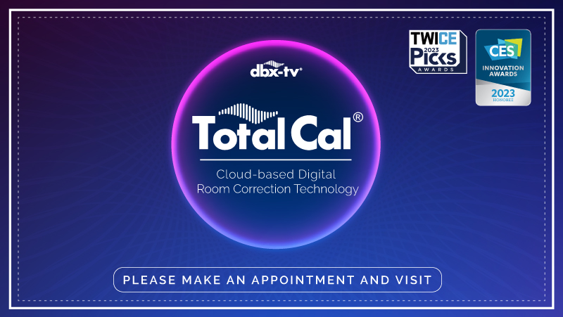 [Important News] Our Total Cal technology is set to be exhibited at the CEDIA Expo next week (September 7th to 9th)!